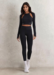 Blusa Superhot Fitt Preto BL5539 UV50/80 C/ Bojo Fixo