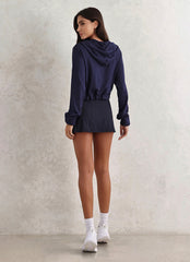 Blue Navy Superhot Skirt Fitt SKT5542