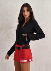 Red Superhot Skirt Fitt SKT5537