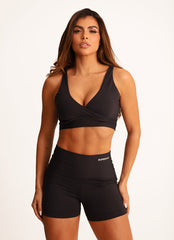 Black Superhot Sports Bra Fitt TOP5504 SPF50/80+